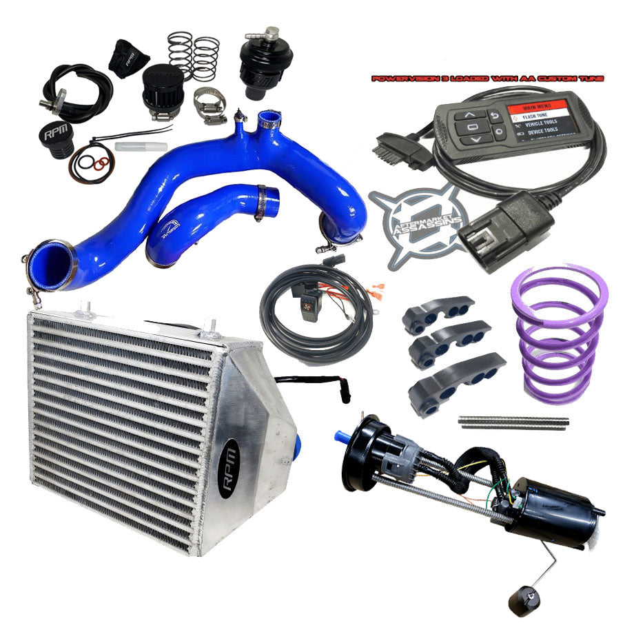 17-19 X3 120HP to 205HP COMPLETE Upgrade Kit X3 Big Core Intercooler Kit + TUNER