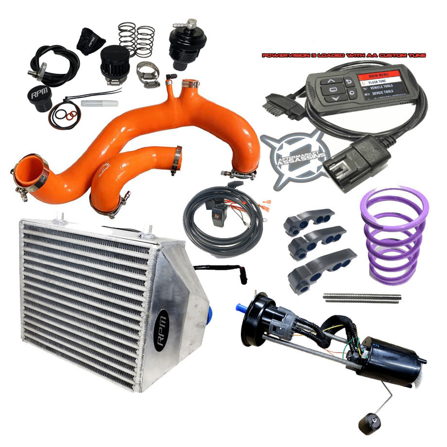 17-19 X3 120HP to 205HP COMPLETE Upgrade Kit X3 Big Core Intercooler Kit + TUNER