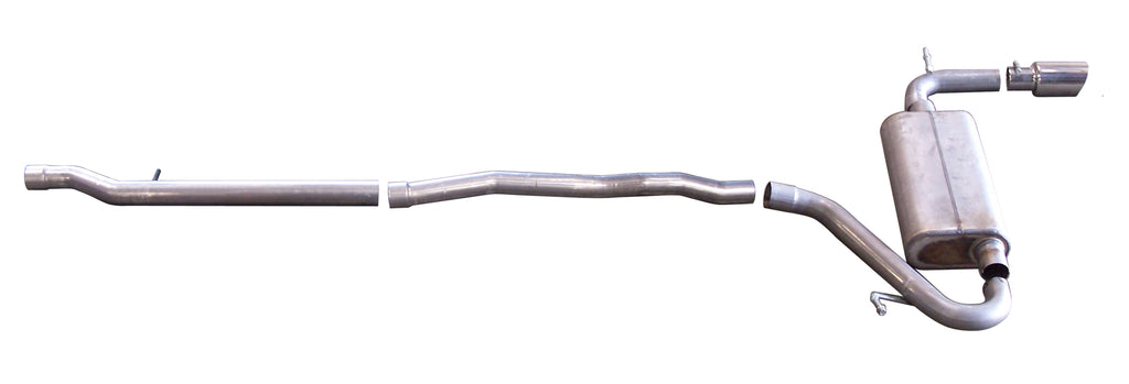 Cat-Back Single Exhaust  System, Aluminized (Single)