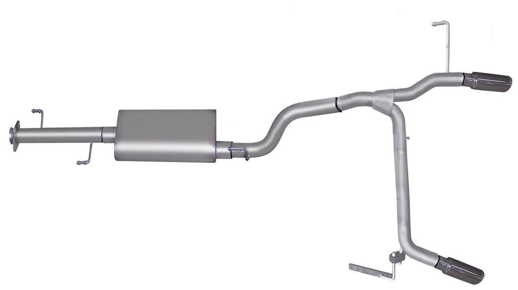 Cat-Back Dual Split Exhaust System, Aluminized (Dual)