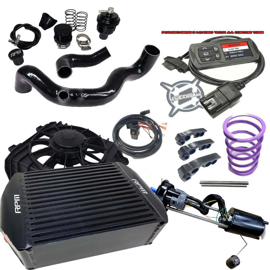 20-22 X3 120HP to 205HP COMPLETE Upgrade Kit X3 Big Core Intercooler Kit + TUNER