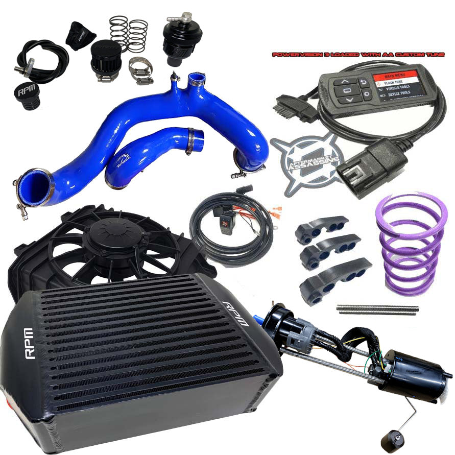 20-22 X3 120HP to 205HP COMPLETE Upgrade Kit X3 Big Core Intercooler Kit + TUNER