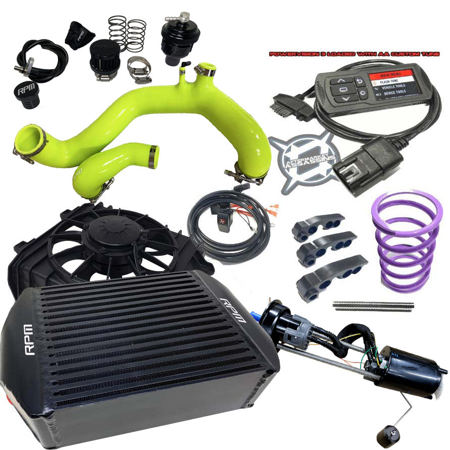 20-22 X3 120HP to 205HP COMPLETE Upgrade Kit X3 Big Core Intercooler Kit + TUNER