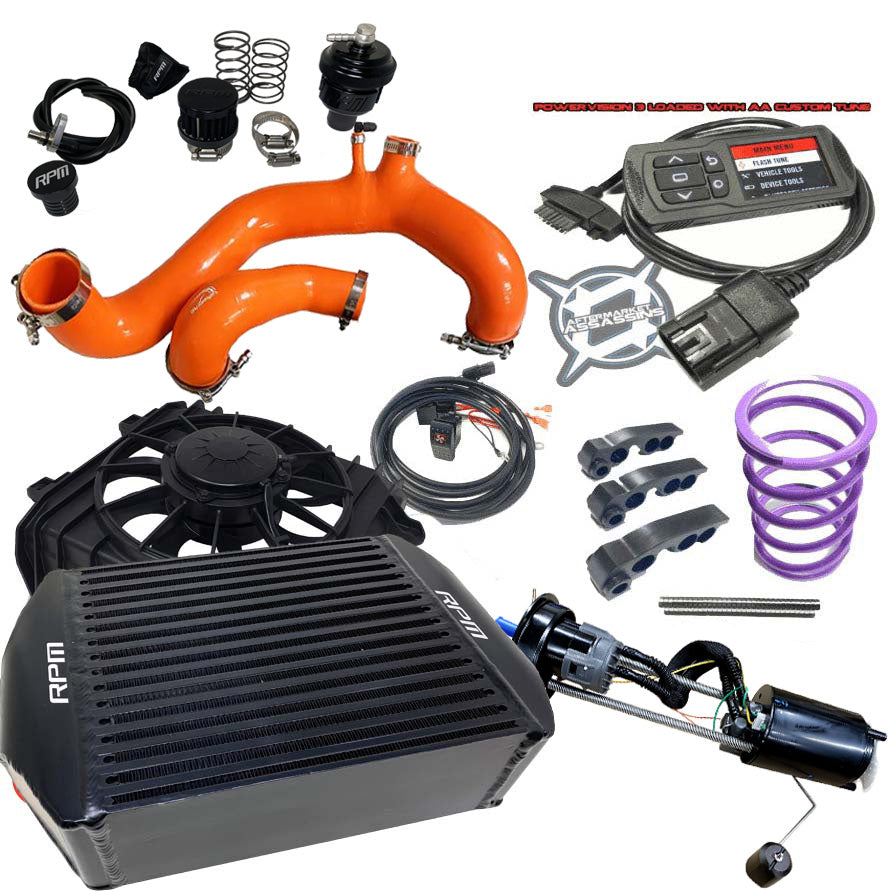 20-22 X3 120HP to 205HP COMPLETE Upgrade Kit X3 Big Core Intercooler Kit + TUNER