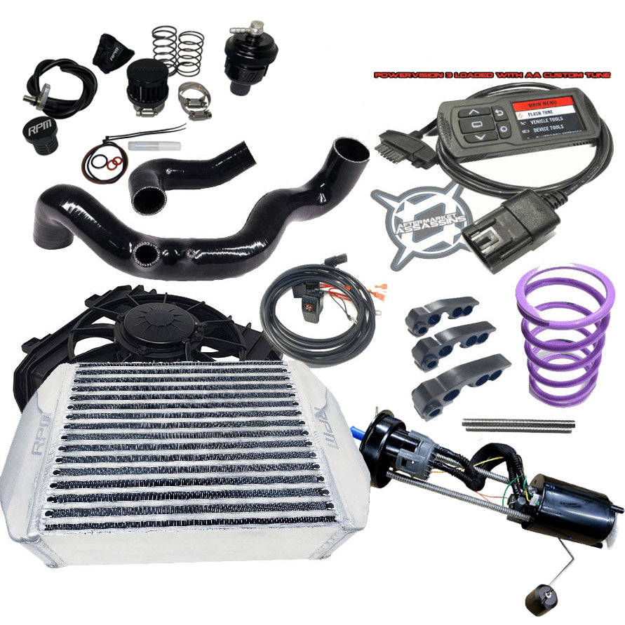 20-22 X3 120HP to 205HP COMPLETE Upgrade Kit X3 Big Core Intercooler Kit + TUNER