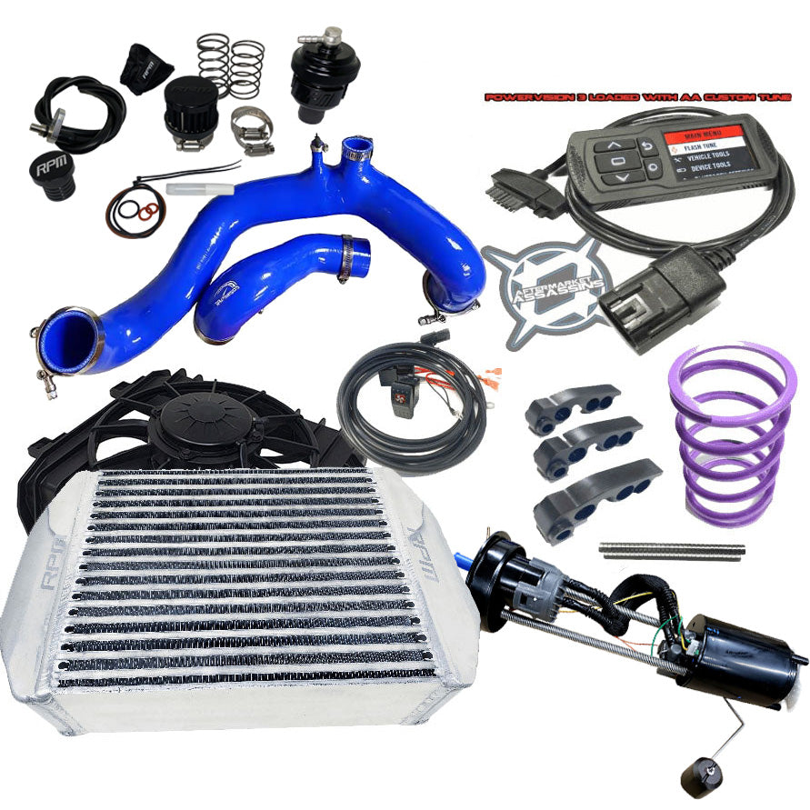 20-22 X3 120HP to 205HP COMPLETE Upgrade Kit X3 Big Core Intercooler Kit + TUNER