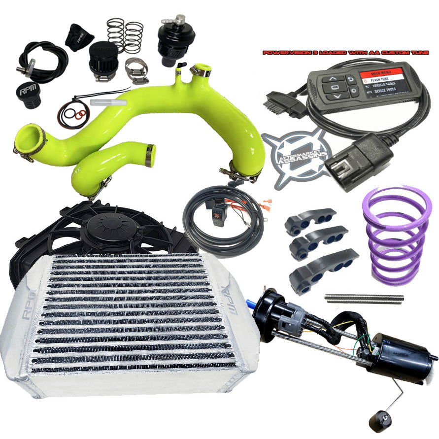 20-22 X3 120HP to 205HP COMPLETE Upgrade Kit X3 Big Core Intercooler Kit + TUNER