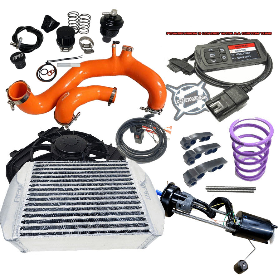 20-22 X3 120HP to 205HP COMPLETE Upgrade Kit X3 Big Core Intercooler Kit + TUNER