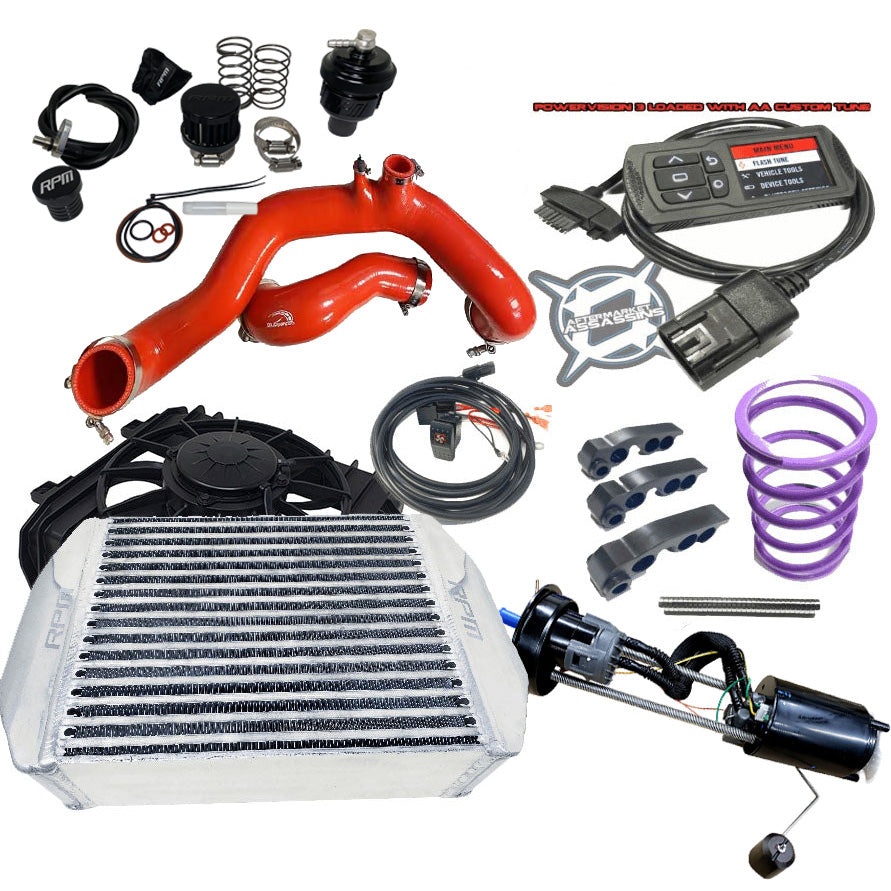 20-22 X3 120HP to 205HP COMPLETE Upgrade Kit X3 Big Core Intercooler Kit + TUNER