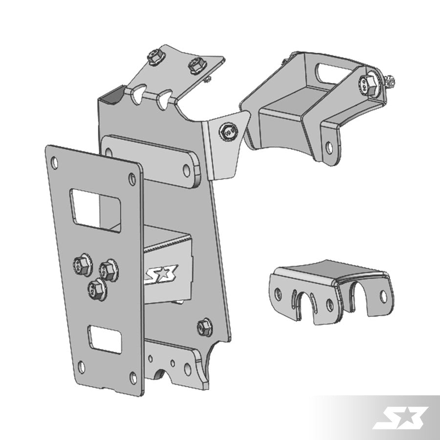 S3 Power Sports Can-Am Maverick X3 Front Gusset Kit