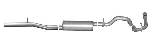 Cat-Back Single Exhaust  System, Aluminized (Single)