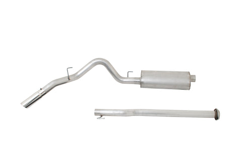 Cat-Back Single Exhaust  System, Aluminized (Single)