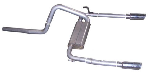 Cat-Back Dual Exhaust System, Aluminized (Dual)