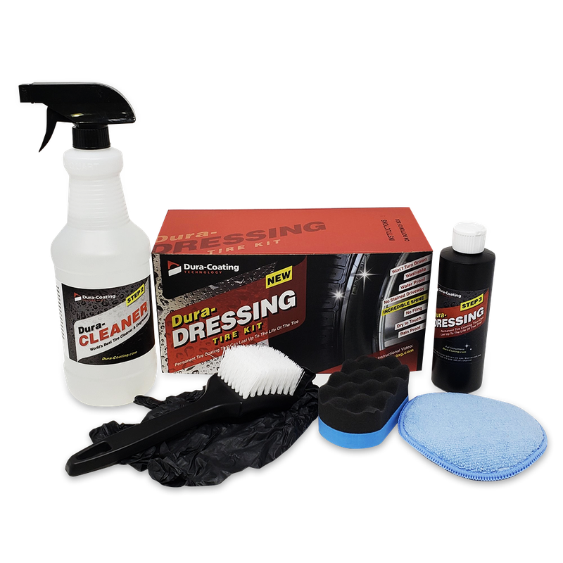 Dura-Dressing Total Tire Kit XL - Cleaner & Ceramic (2 Cars / SUV