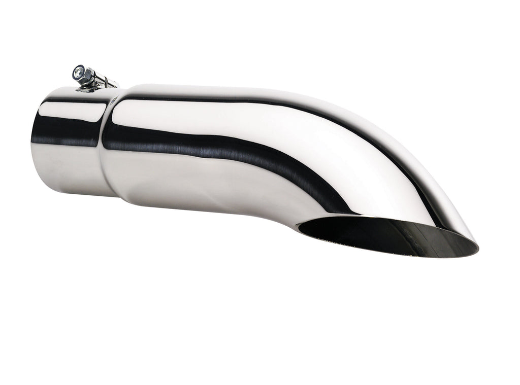 Stainless Turndown Exhaust Tip (Single)