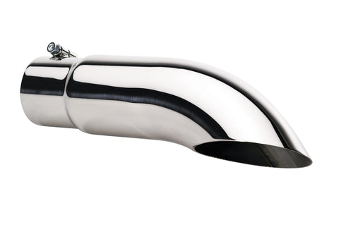 Stainless Turndown Exhaust Tip (Single)