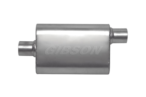 CFT Superflow Center/Offset Oval Muffler, Stainless (Single)