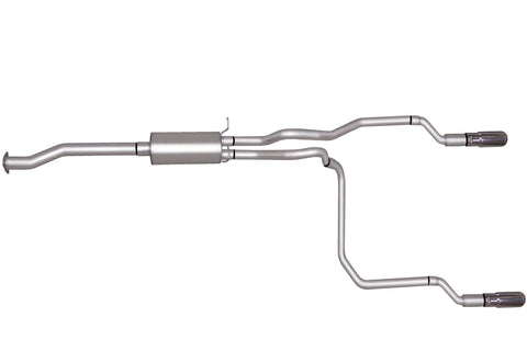 Cat-Back Dual Split Exhaust System, Aluminized (Dual)