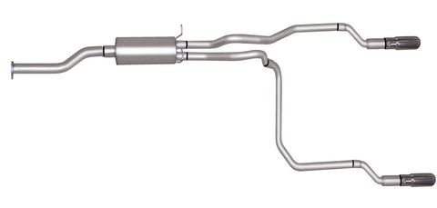 Cat-Back Dual Split Exhaust System, Aluminized (Dual)