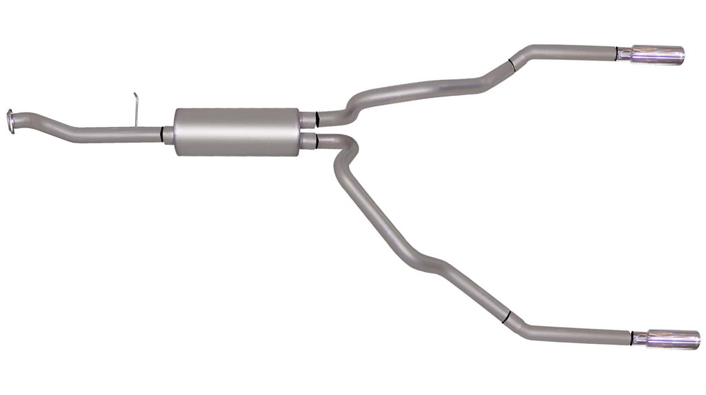 Cat-Back Dual Split Exhaust System, Aluminized (Dual)