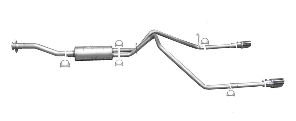 Cat-Back Dual Split Exhaust System, Aluminized (Dual)