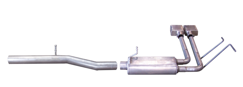 Cat-Back Super Truck Exhaust System, Aluminized (Dual)