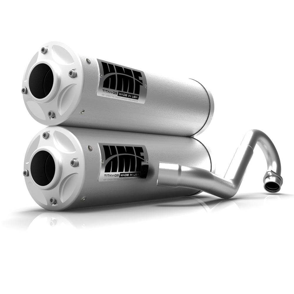 HMF Racing Can Am Maverick Turbo- Titan-QS-Series Dual Full System 15-17