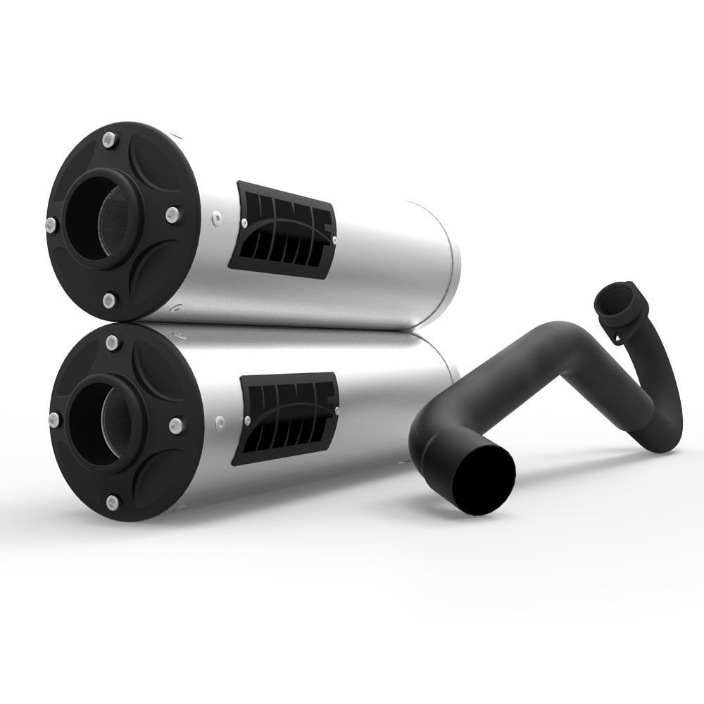 HMF Racing Can Am Maverick Turbo- Titan-QS-Series Dual Full System 15-17