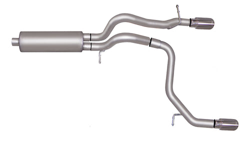 Cat-Back Dual Split Exhaust System, Stainless (Dual)