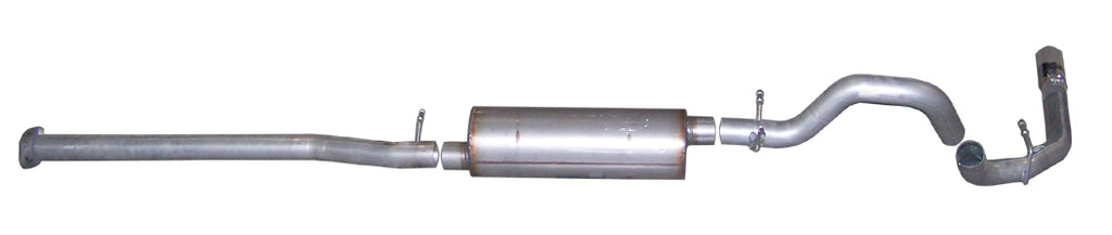 Cat-Back Single Exhaust System, Stainless (Single)