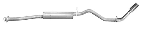 Cat-Back Single Exhaust System, Stainless (Single)