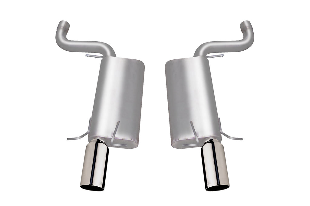 Axle Back Dual Exhaust System, Stainless (Dual)
