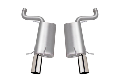 Axle Back Dual Exhaust System, Stainless (Dual)
