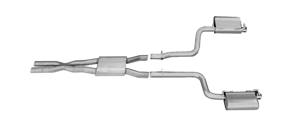 Cat-Back Dual Exhaust System, Stainless (Dual)