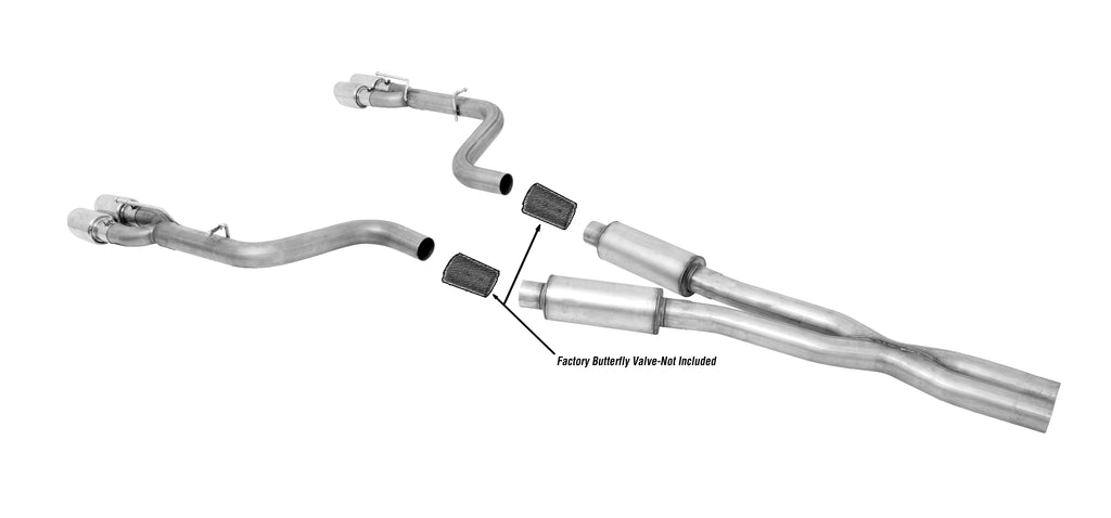 Cat-Back Dual Exhaust System, Stainless (Dual)