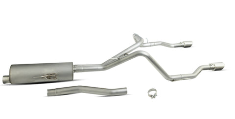 Cat-Back Dual Split Exhaust System, Stainless (Dual)