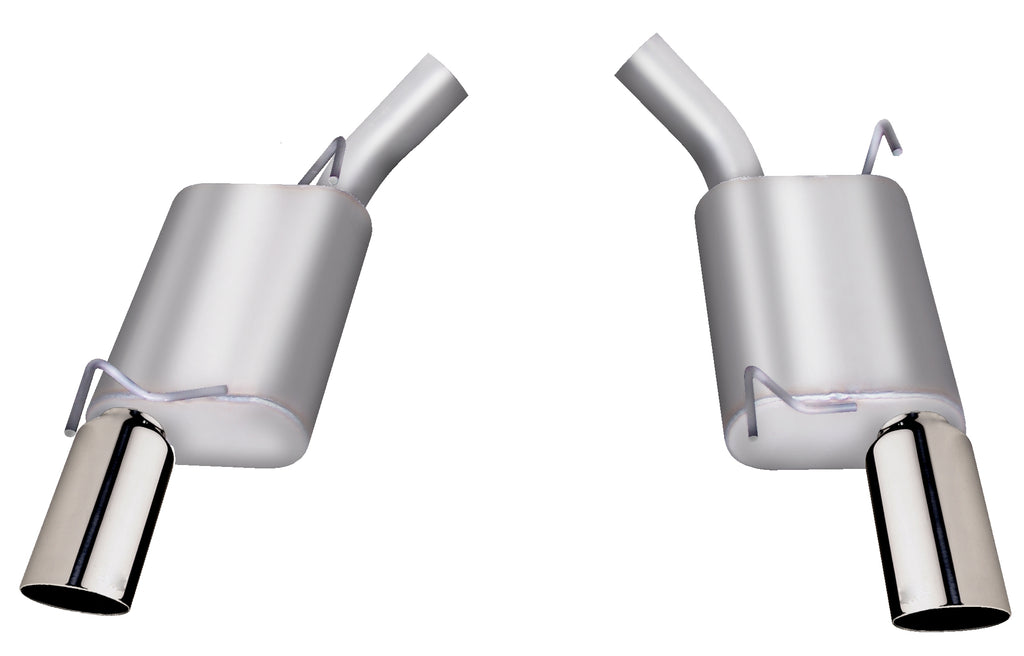 Axle Back Dual Exhaust System, Stainless (Dual)
