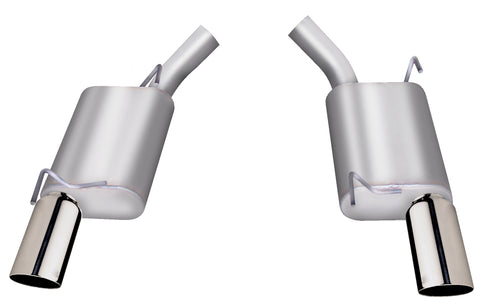 Axle Back Dual Exhaust System, Stainless (Dual)