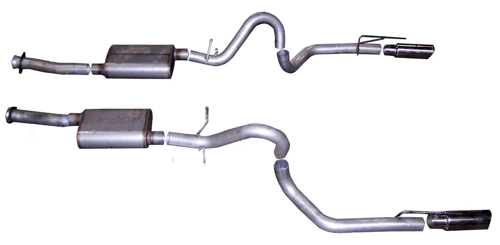Cat-Back Dual Exhaust System, Stainless (Dual)
