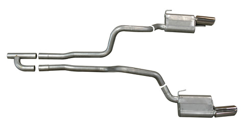 Cat-Back Dual Exhaust System, Stainless (Dual)