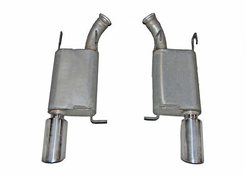 Axle Back Dual Exhaust System, Stainless (Dual)
