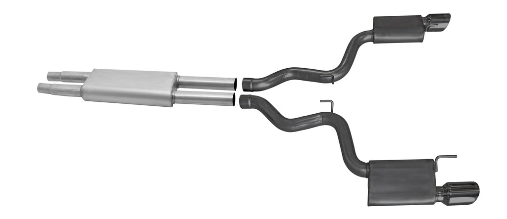 Cat-Back Dual Exhaust System, Black Ceramic (Dual)