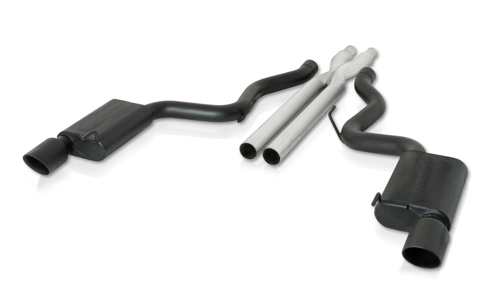 Cat-Back Dual Exhaust System, Black Ceramic (Dual)