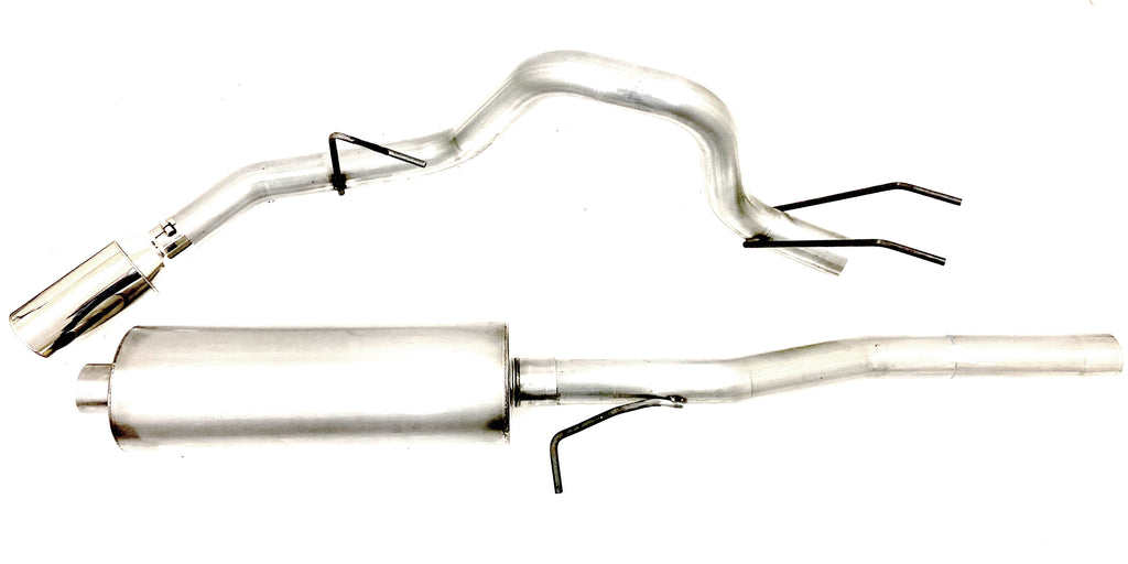 Cat-Back Single Exhaust System, Stainless (Single)
