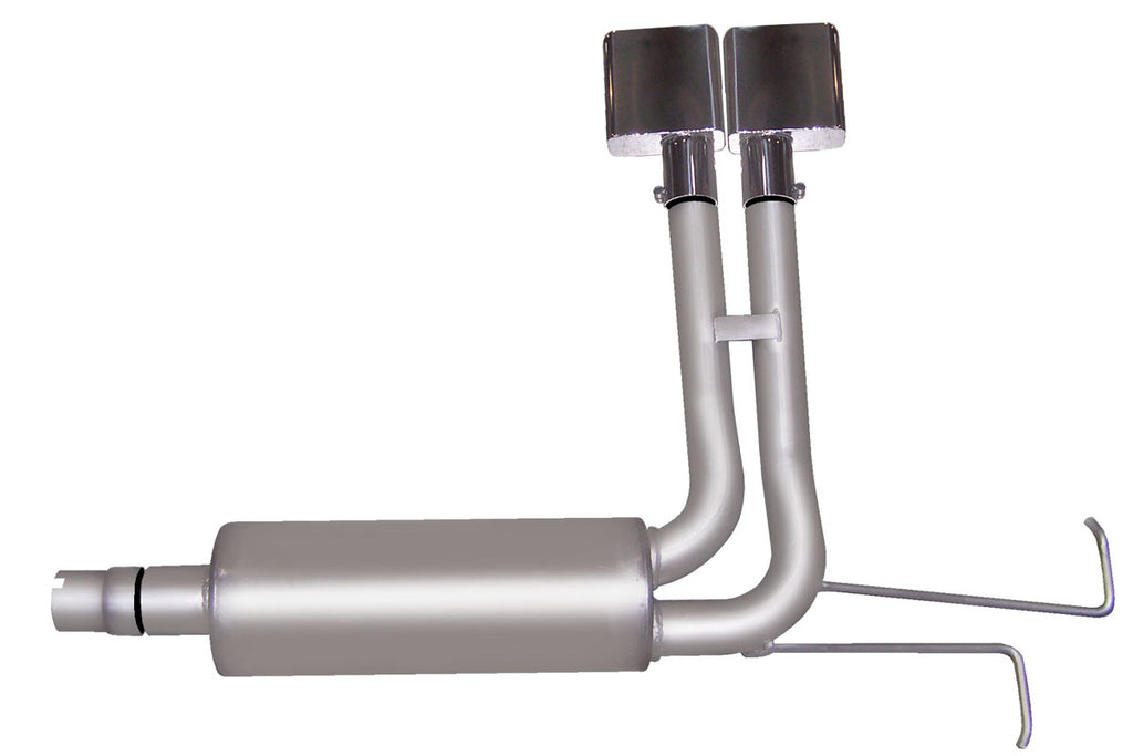 Cat-Back Super Truck Exhaust System, Aluminized (Dual)