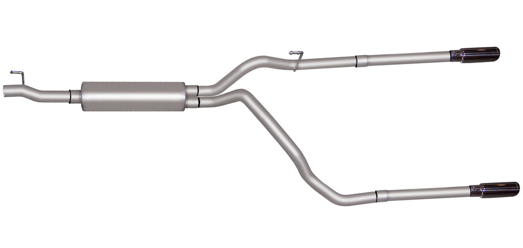 Cat-Back Dual Split Exhaust System, Aluminized (Dual)