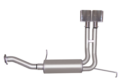 Cat-Back Super Truck Exhaust System, Stainless (Dual)