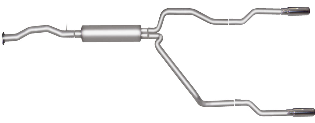 Cat-Back Dual Split Exhaust System, Stainless (Dual)