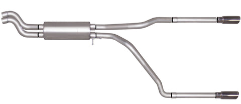 Cat-Back Dual Split Exhaust System, Stainless (Dual)