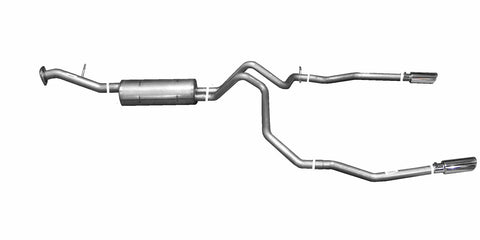Cat-Back Dual Split Exhaust System, Stainless (Dual)